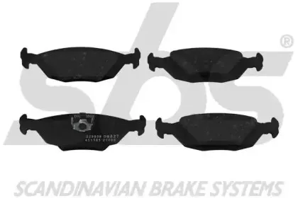 Комплект тормозных колодок, дисковый тормоз sbs купить