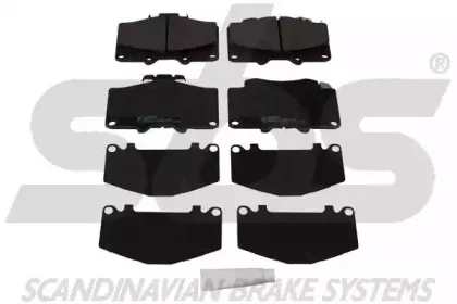 Комплект тормозных колодок, дисковый тормоз sbs купить