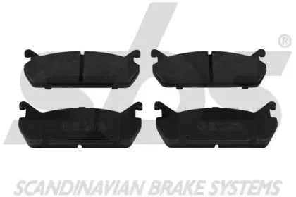Комплект тормозных колодок, дисковый тормоз sbs купить
