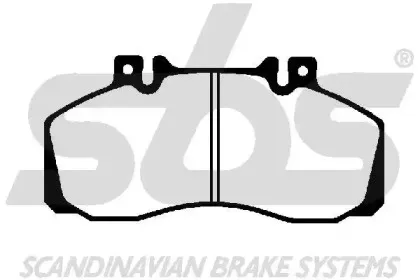 Комплект тормозных колодок, дисковый тормоз sbs купить