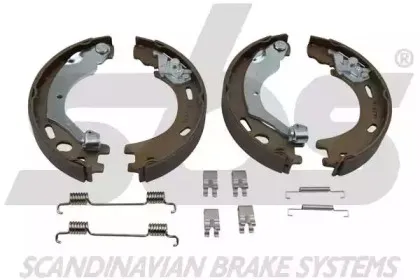 Комплект тормозных колодок, стояночная тормозная система sbs купить