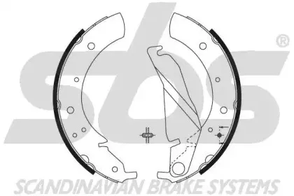 Комплект тормозных колодок sbs купить