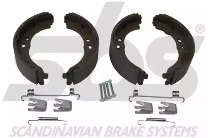 Комплект тормозных колодок, стояночная тормозная система sbs купить