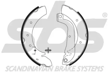 Комплект тормозных колодок sbs купить