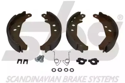 Комплект тормозных колодок sbs купить