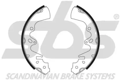 Комплект тормозных колодок sbs купить