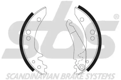 Комплект тормозных колодок sbs купить