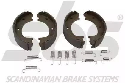 Комплект тормозных колодок, стояночная тормозная система sbs купить