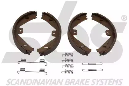 Комплект тормозных колодок, стояночная тормозная система sbs купить