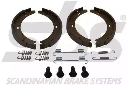 Комплект тормозных колодок, стояночная тормозная система sbs купить