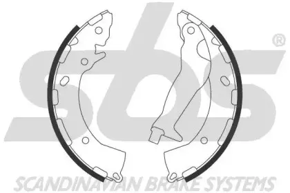 Комплект тормозных колодок sbs купить