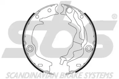 Комплект тормозных колодок, стояночная тормозная система sbs купить