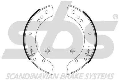 Комплект тормозных колодок sbs купить