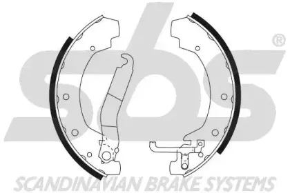 Комплект тормозных колодок sbs купить