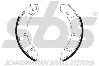 Комплект тормозных колодок sbs купить