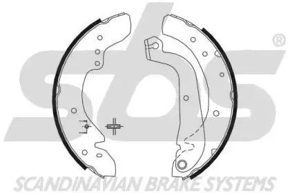 Комплект тормозных колодок sbs купить