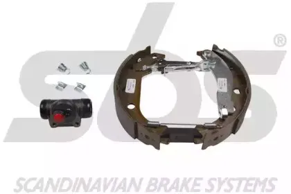 Комплект тормозов, барабанный тормозной механизм sbs купить