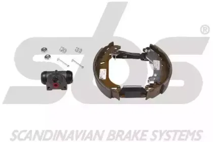 Комплект тормозов, барабанный тормозной механизм sbs купить