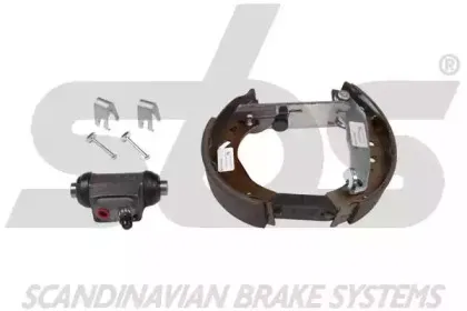 Комплект тормозов, барабанный тормозной механизм sbs купить
