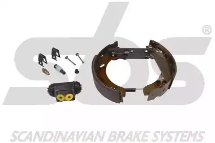 Комплект тормозов, барабанный тормозной механизм sbs купить
