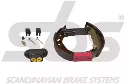 Комплект тормозов, барабанный тормозной механизм sbs купить