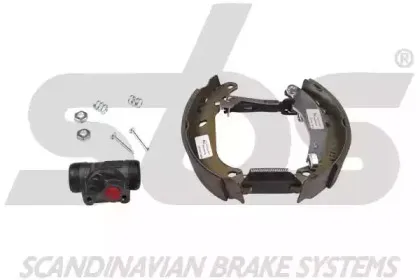 Комплект тормозов, барабанный тормозной механизм sbs купить