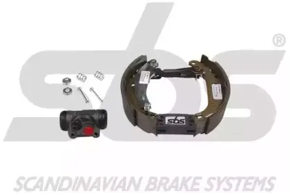 Комплект тормозов, барабанный тормозной механизм sbs купить