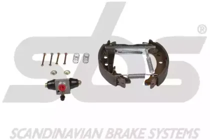 Комплект тормозов, барабанный тормозной механизм sbs купить