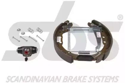 Комплект тормозов, барабанный тормозной механизм sbs купить