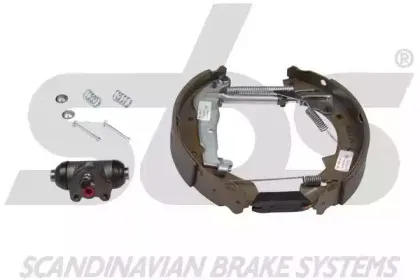 Комплект тормозов, барабанный тормозной механизм sbs купить