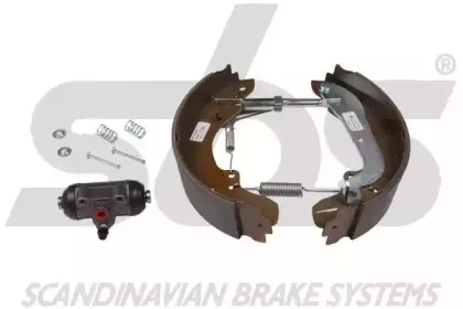 Комплект тормозов, барабанный тормозной механизм sbs купить