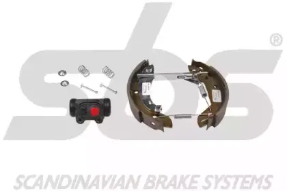 Комплект тормозов, барабанный тормозной механизм sbs купить