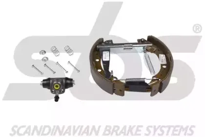 Комплект тормозов, барабанный тормозной механизм sbs купить