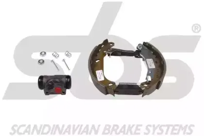 Комплект тормозов, барабанный тормозной механизм sbs купить