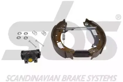 Комплект тормозов, барабанный тормозной механизм sbs купить