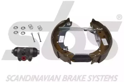 Комплект тормозов, барабанный тормозной механизм sbs купить