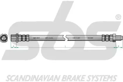 Тормозной шланг sbs купить