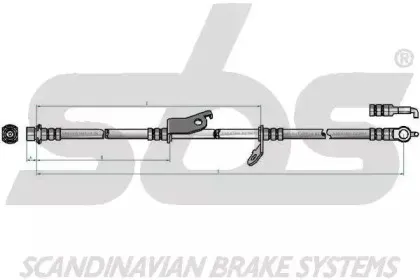 Тормозной шланг sbs купить