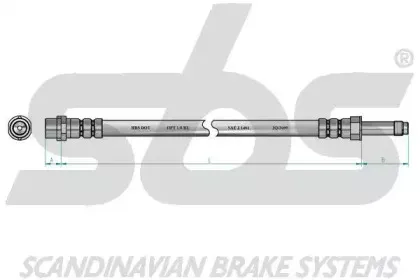 Тормозной шланг sbs купить