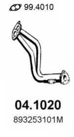 Труба выхлопного газа ASSO купить