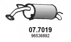 Глушитель выхлопных газов конечный ASSO купить