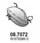 Глушитель выхлопных газов конечный ASSO купить