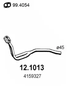 Труба выхлопного газа ASSO купить