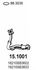 Труба выхлопного газа ASSO купить