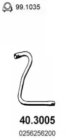 Труба выхлопного газа ASSO купить