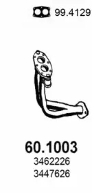 Труба выхлопного газа ASSO купить