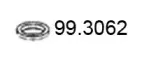 Уплотнительное кольцо, труба выхлопного газа ASSO купить
