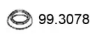 Уплотнительное кольцо, труба выхлопного газа ASSO купить