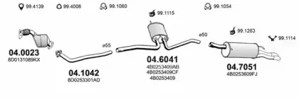 Система выпуска ОГ ASSO купить