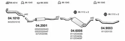 Система выпуска ОГ ASSO купить